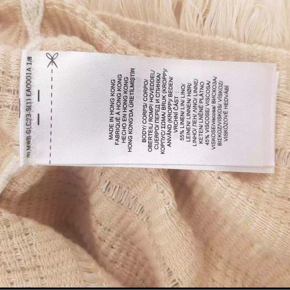 NWT Ralph Lauren Summer Fringe Top - Picture 4 of 6